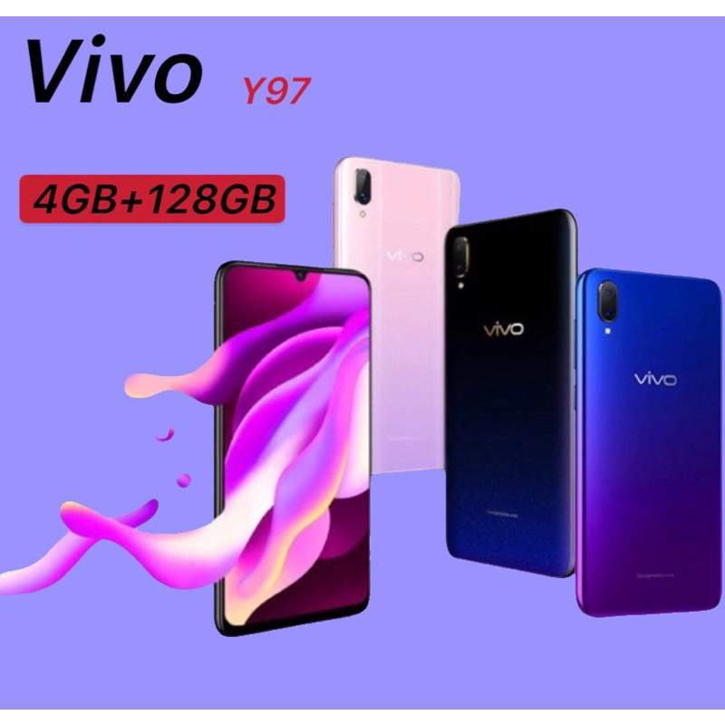 【Bisa cod】 VIVO Y97 RAM 4G 8+256GB 6.3 Inch HP Dual Sim Garansi Toko 1 Tahun Termurah