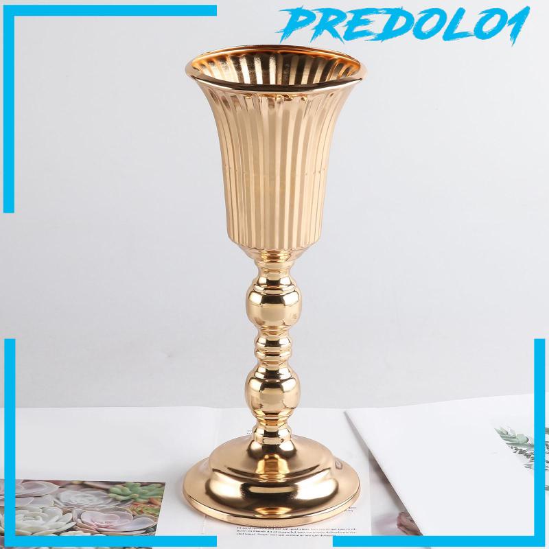 [Predolo1] Holder Vas Bunga Meja Centerpiece Pernikahan Bahan Metal Untuk Pesta Rumah Resepsi