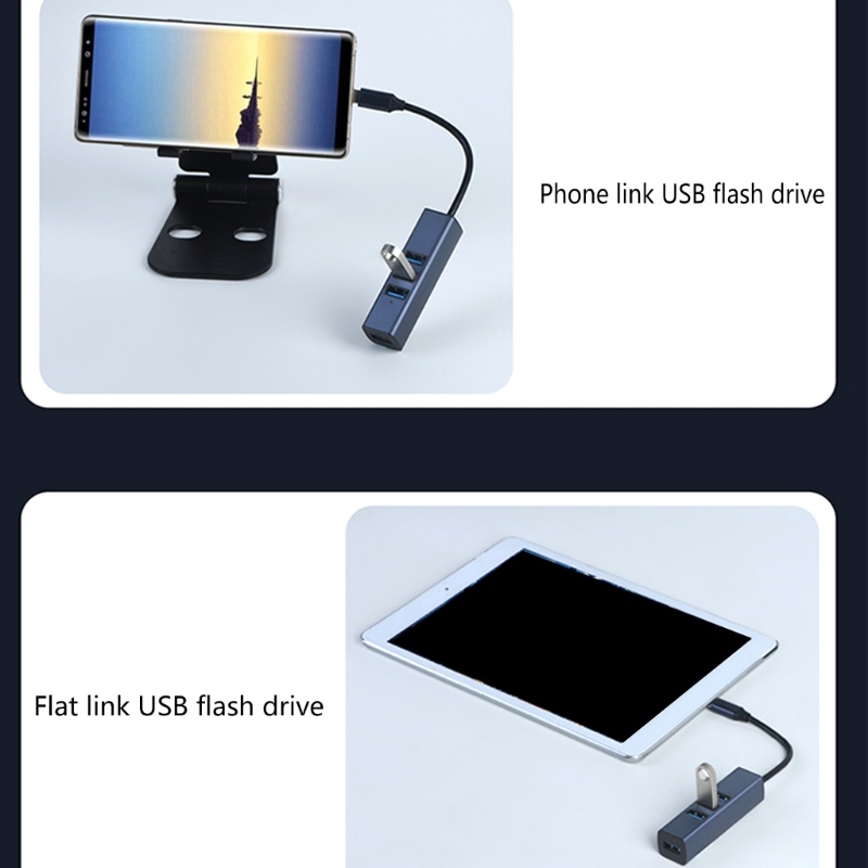 Zzz USB Hub Multi-Interamuka Adaptor Ekspanding Mendukung Transmisi Data Kecepatan Tinggi