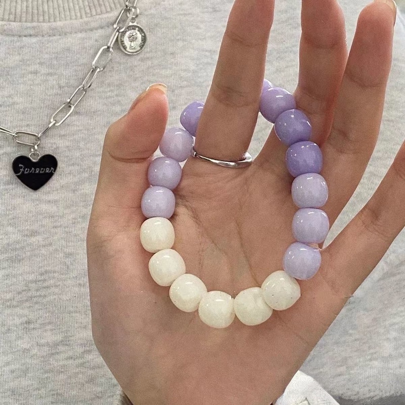 Gelang Manik-Manik Gradm -Manik-Manik Bulat Mahasiswa Yang Berubah Gelang Fashion Couple Bracelet