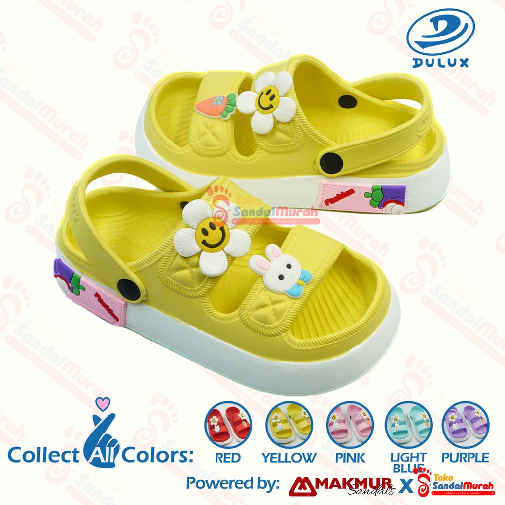 Toko Sendal Murah - Sandal Slop Anak Uk 20 - 29 / Sandal Ban 2 Motif Bunga / Sandal Slop Perempuan Terbaru / Sandal Lucu Nyaman Kekinian [Toko Sendal Murah M 530]