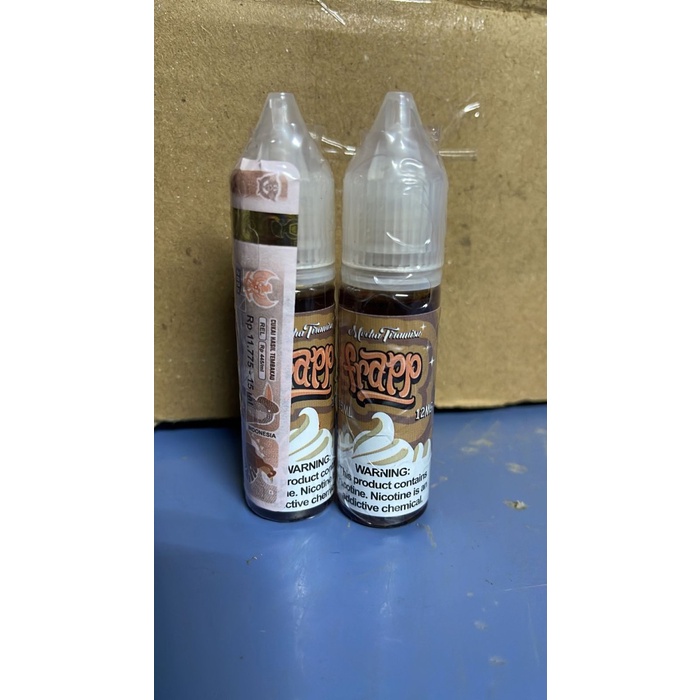 SALTNIC EJM FRAPP MOCHA TIRAMISU SALTNIC 15ML 12MG BY EJM