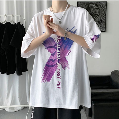 SUMMER 2023 GHOST FACE PRINTED SHORT SLEEVE T-SHIRT