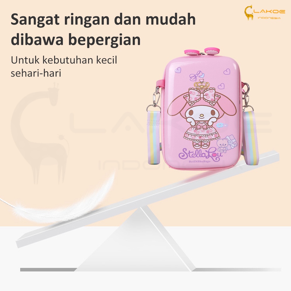 LAKOE  Tas selempang Anak lucu sling bag anak Karakter