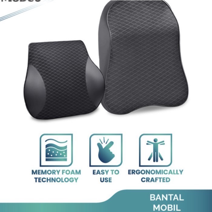 ERGO HEAD REST / BANTAL LEHER BERKENDARA ORIGINAL 2B