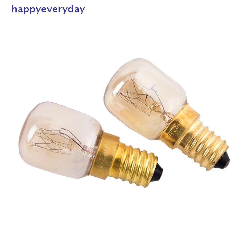 [happy] 1pc E14 15W/25W Warm White Oven Cooker Bulb Lampu Tahan Panas Cahaya 220-230V [ID]