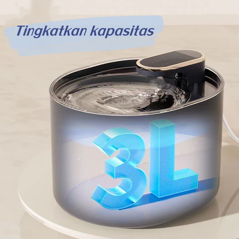 Kucing Dispenser Minum Hewan Otomatis Tempat Minum Kucing Anjing Pet Water Dispenser