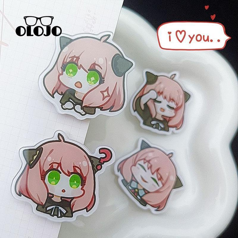 【COD】Anime Spy X Family Anya Jepit Rambut Anya Cosplay Hairclip Sweet Duckbill Clips Hiasan Kepala Wig Aksesoris Cos Props Hiasan Untuk Gadis