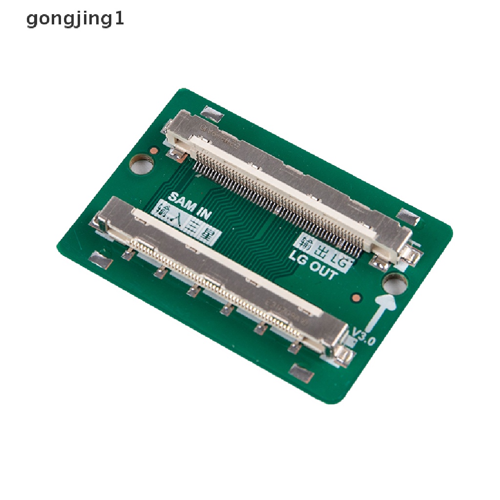 Ggg FHD LVDS LVDS 51pin SAM turn LG Connector Adapter Board Kiri Kanan Ganti ID
