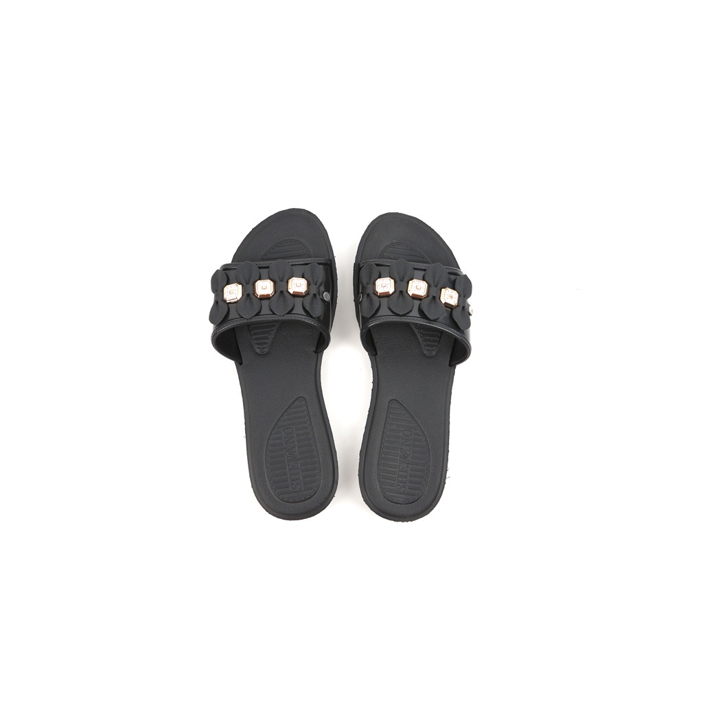 sandal wanita flat slip on Shevano SN-333 WRN