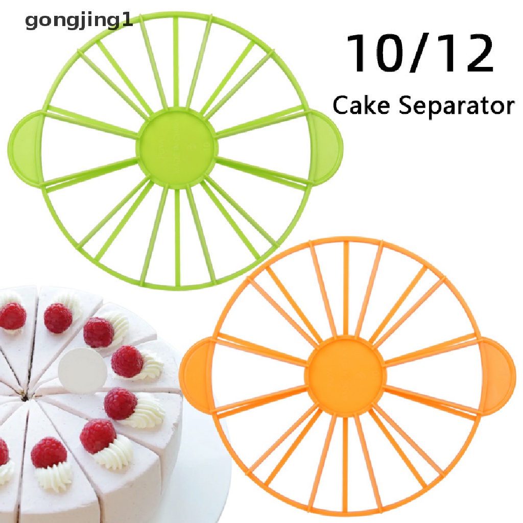 Ggg 10/12potongan Kue Porsi Yang Sama Pemotong Roti Bulat Cake Mousse Divider Slice ID