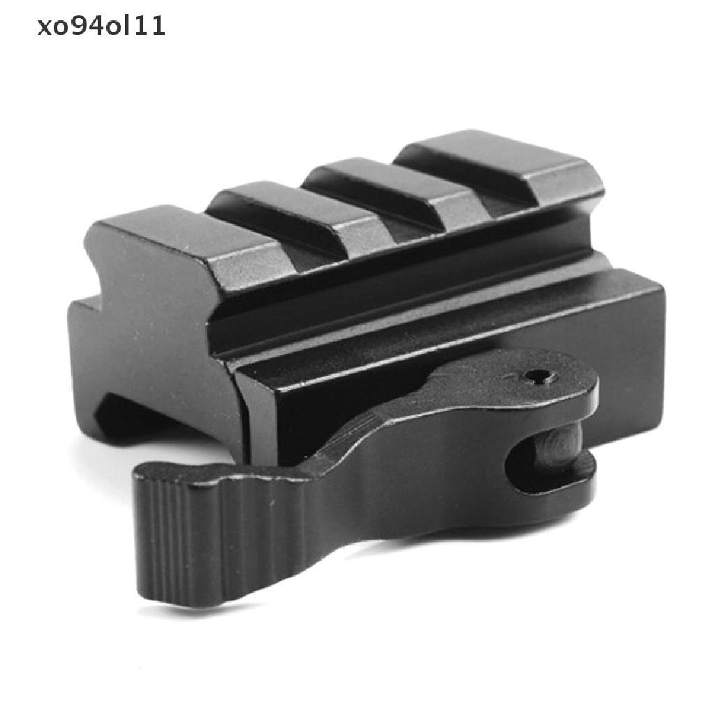 Xo Tactical 3slot QD Quick Detach Lever Lock Mount 20mm Adaptor Rel Low Profile R OL