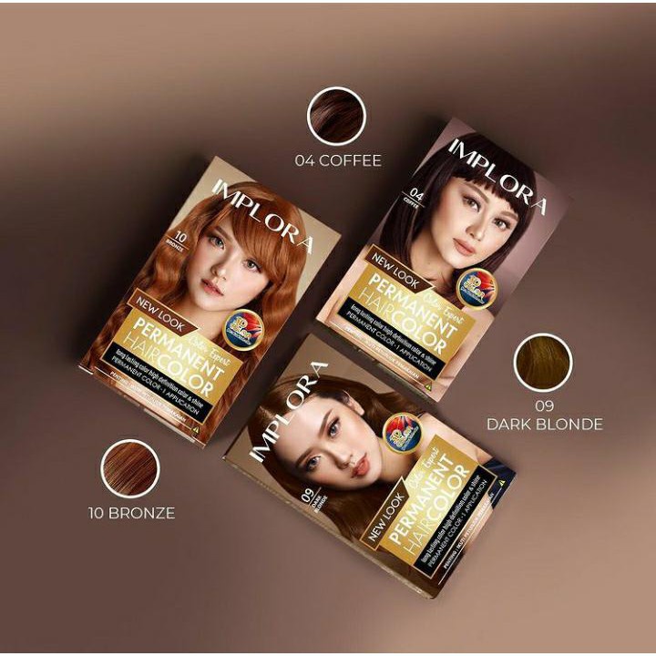 IMPLORA New Permanent Hair Color | Semir Rambut