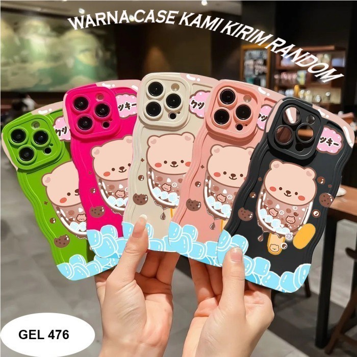 CASE TPU GELOMBANG MOTIF OPPO RENO 4 RENO 4F RENO 5 RENO 5F RENO 6 4G