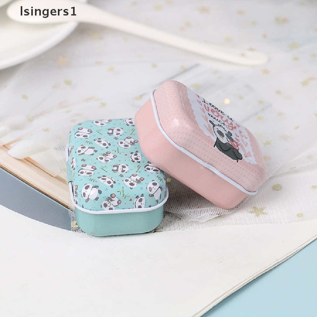 [lsingers1] Kotak Kaleng Mini Sealed Jar Packing Perhiasan Permen Kaleng Penyimpanan Kecil Koin Gift Box Butik