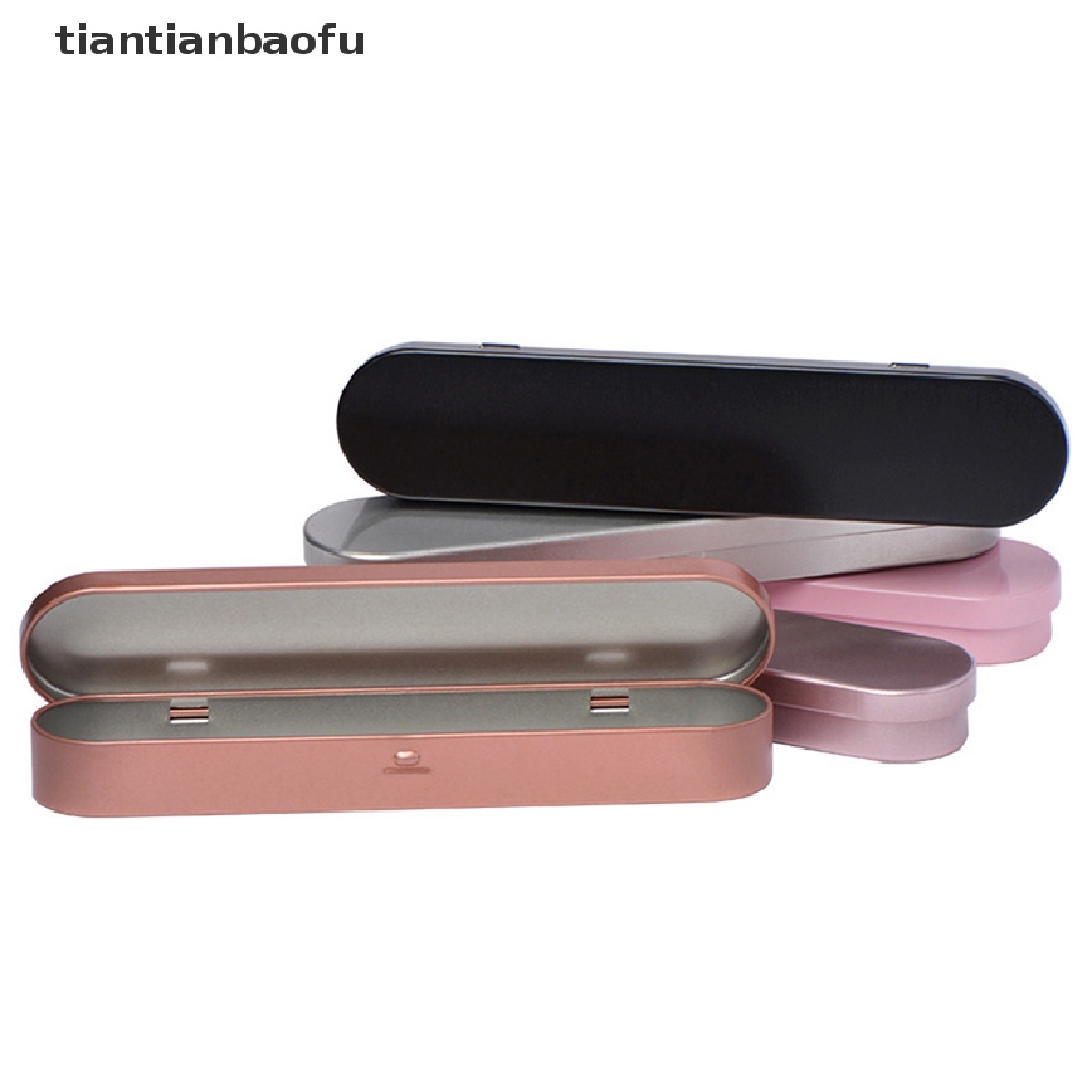 [tiantianbaofu] Fountain pen box Metal pencil case Kotak Alat Tulis Sekolah Untuk Anak-Anak Siswa pen case Lucu Tin box Kotak Penyimpanan Hadiah Butik