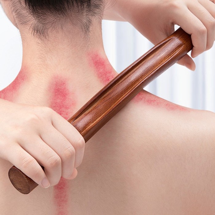 Wooden Guasha Scraping Stick Massage Kayu Untuk Pijat dan Kerok 2B