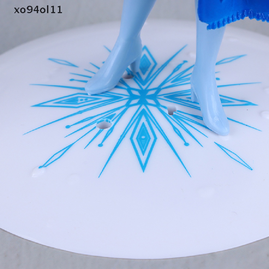Xo 1Pc Disney Frozen Elsa Action Figure Anime Palm Fire Spirit Princess Boneka Mainan OL