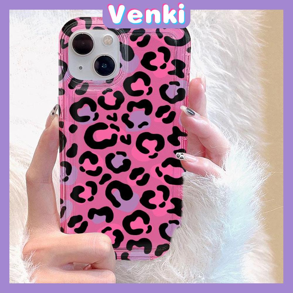 Case For iPhone 14 Pro Max Soft TPU Jelly Airbag Case Classic Leopard Camera Protection Shockproof For iPhone 14 13 12 11 Plus Pro Max 7 Plus X XR