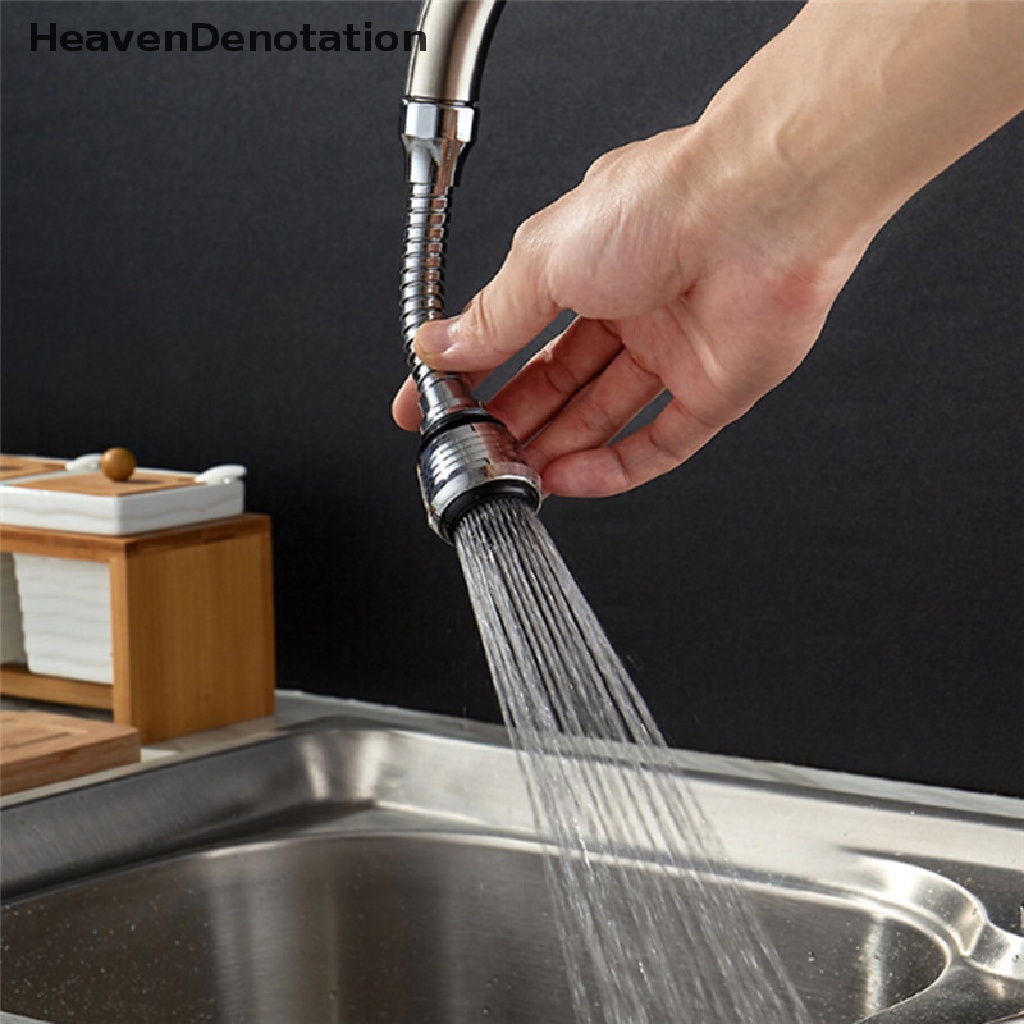 [HeavenDenotation] Keran Aerator Hemat Air360° Rotate Faucet Swivel End Diffuser Adapter Filter HDV