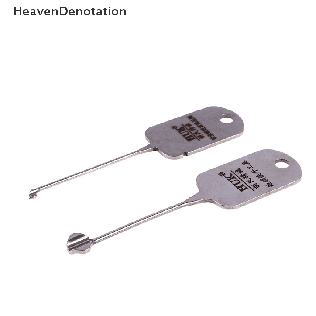 [HeavenDenotation] Alat Pembuka Kunci HUK OUTRUNNER 2IN1 Locksmith SET Praktek Alat Reparasi Tukang Kunci HDV