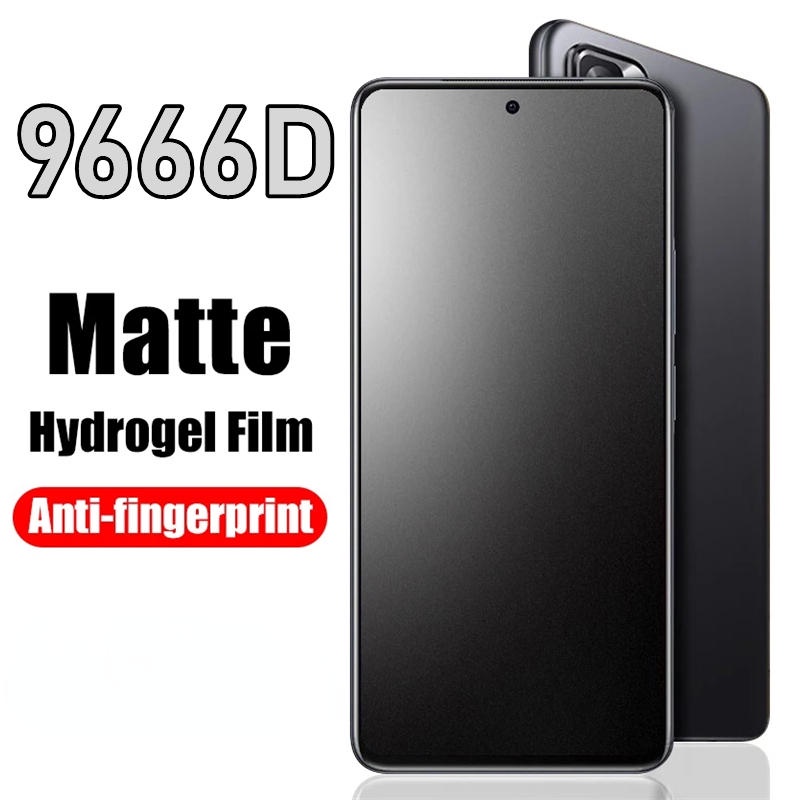 4pcs Film Hidrogel Matte Untuk Vivo X90 X80 X70 X60 X50 Pro Pelindung Layar Untuk Vivo iQOO 11 10 9 8 7 5 Pro Neo 7 6 SE Z1 Z1X Z3 Z5 Z5X Z6 Z6X Z7 Z7X