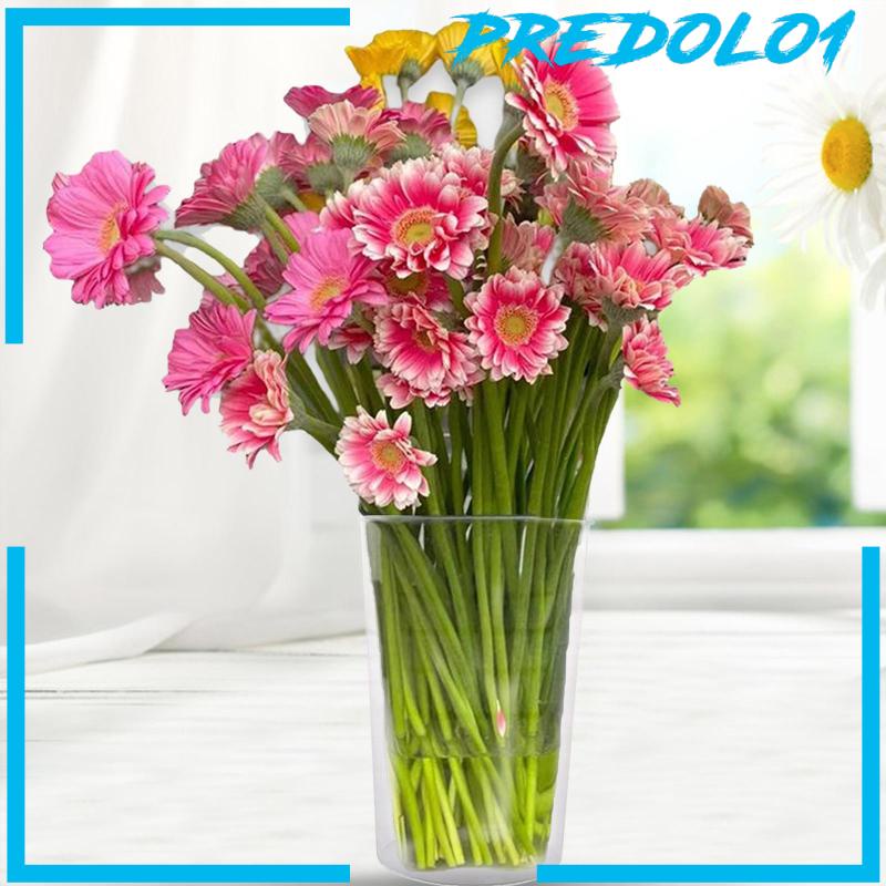 [Predolo1] Acrylic Vase Flowers Classy Vas Bunga Bening Untuk Festival Liburan Desktop