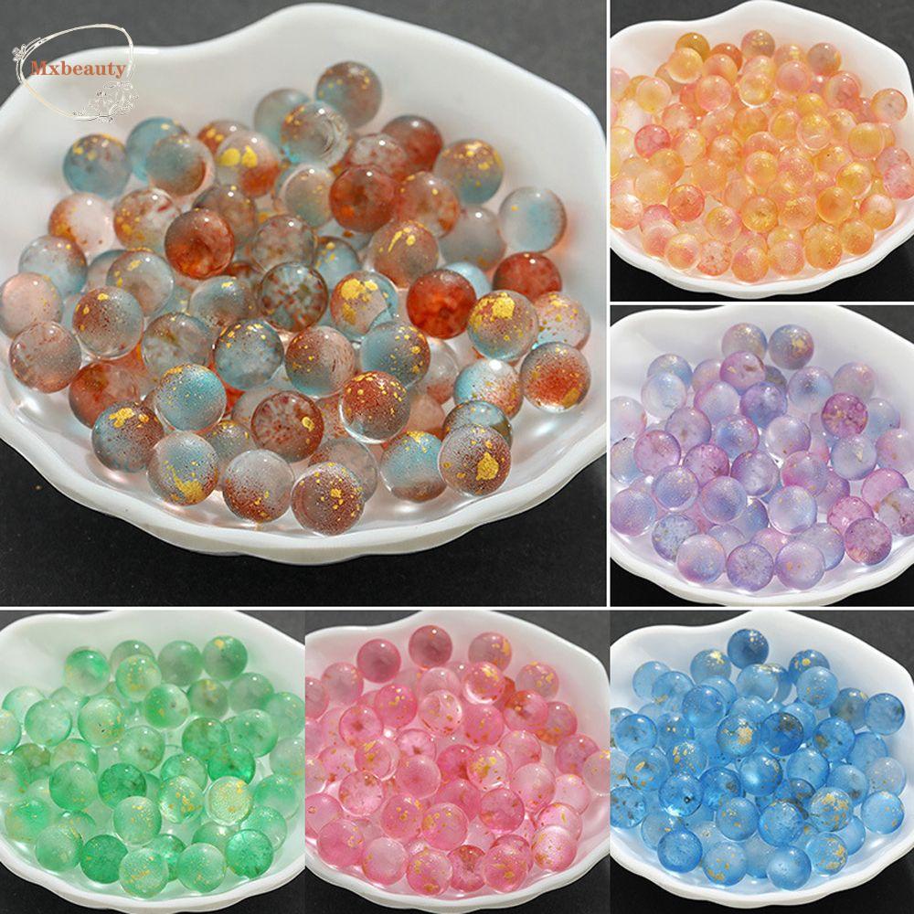 Mxbeauty Pinball|Gelas Warna Warni Anak Kids|Manik-manik Vas Filler Bola Pantul Mainan Aquarium Kelereng Kecil DIY Handmade Bahan