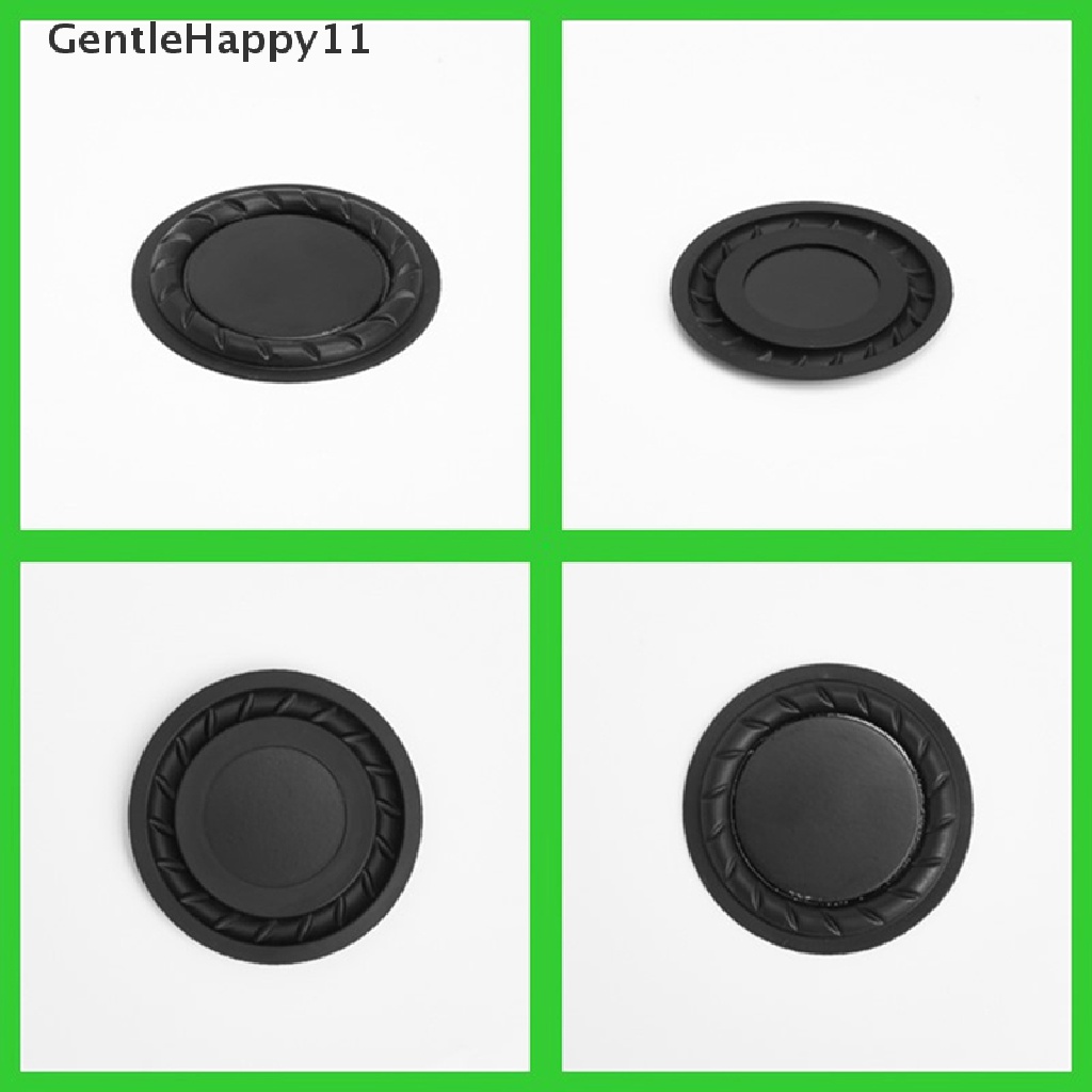 Gentlehappy 2pcs 45mm Bass Radiator Speaker Diafragma Bantu Memperkuat Getaran Bass Pa id