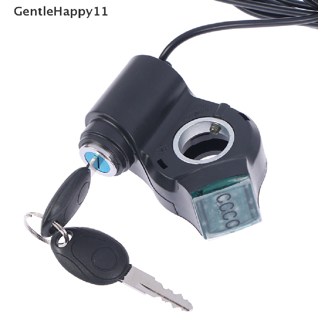 Gentlehappy Throttle Sepeda Listrik Voltmeter Digital Voltage Key Switch Power Key id