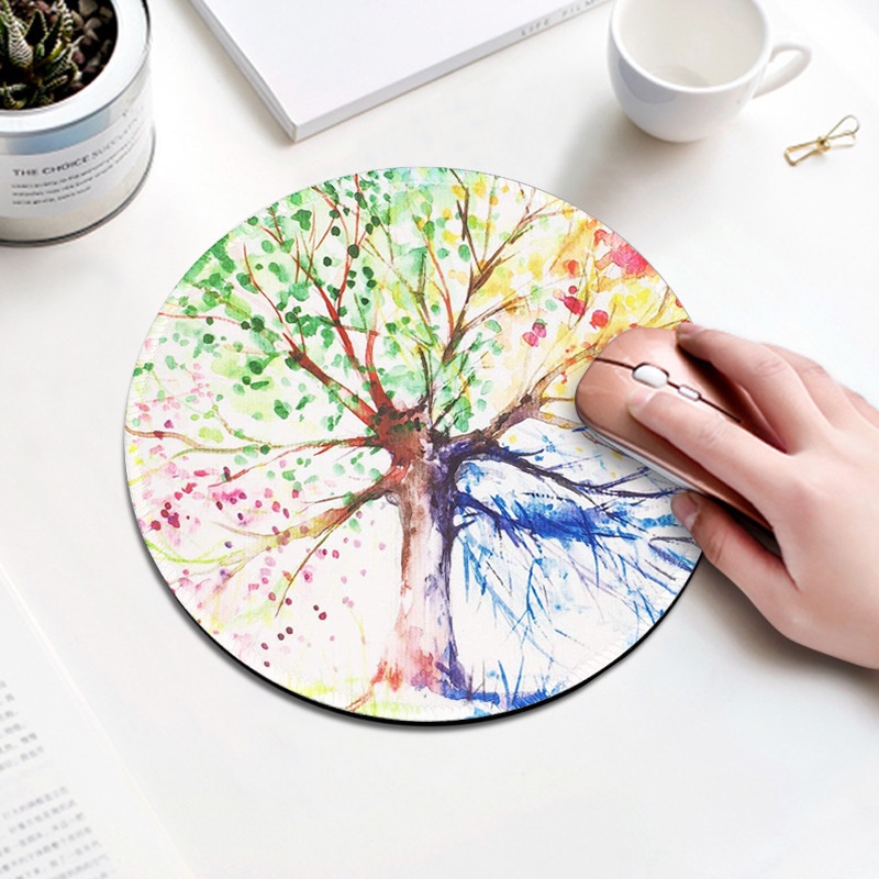 Tree Of Life Mouse Pad Game Kreatif Dan Lucu Alas Tikus Rumah Kantor Alas Tikus Karet