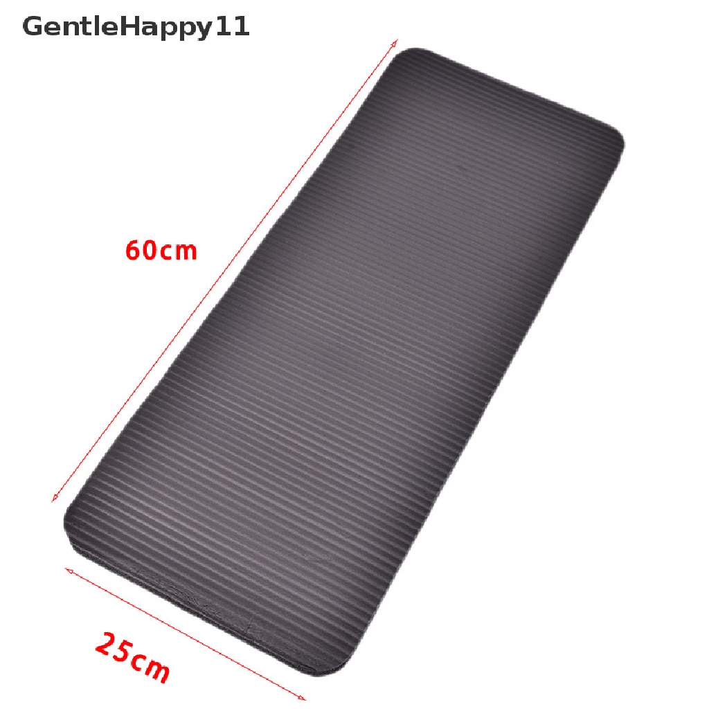 Gentlehappy 60x25x1.5 cm Non-Slip Yoga Knee Pad Cushion El Sport Mat Gym Lembut Yoga Tikar  Id