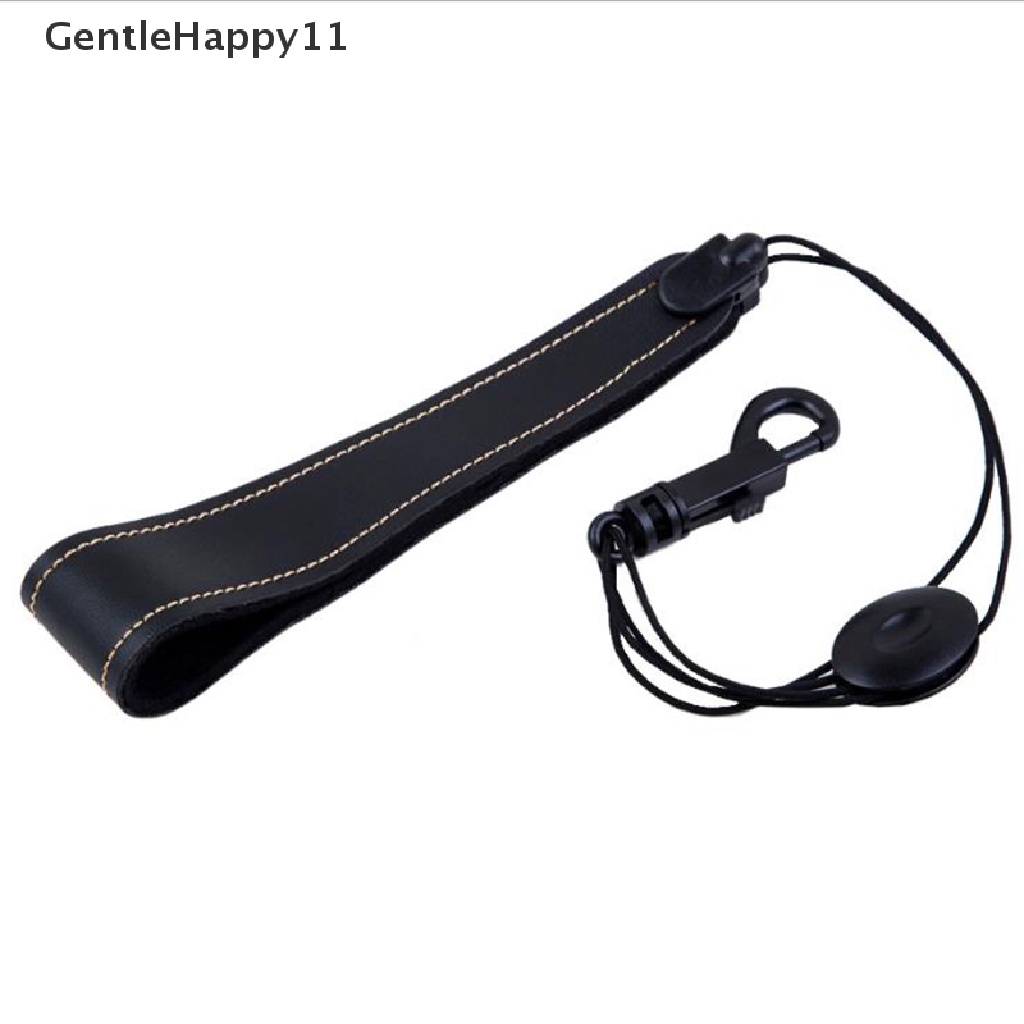 Gentlehappy Sax Strap Alto Saxophone Althorn Adjustable Neck Belt Tali Gantungan Sax Kulit id