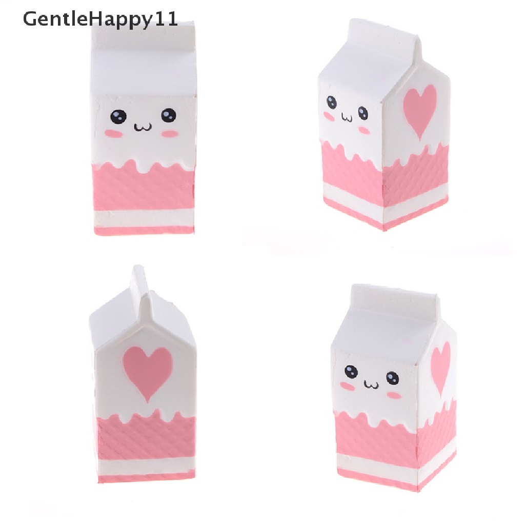 Gentlehappy Hot Sale Fashion Baru Wangi Lucu Mainan Panas Slow Rising Squishy Milk Box id