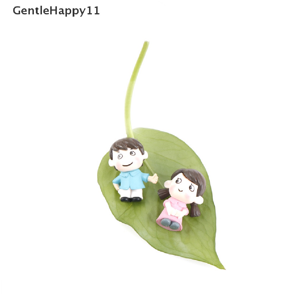 Gentlehappy Patung Pecinta Malu Peri Taman Gnome Terrariums Resin Kerajinan Dekorasi Rumah id