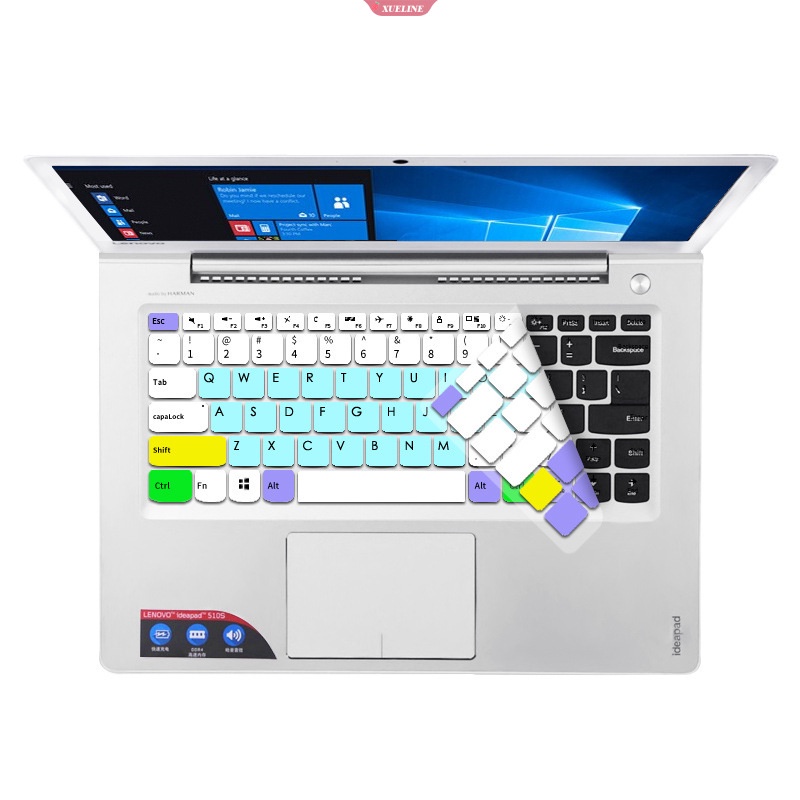 Lembut Untuk Lenovo IdeaPad 510S 310S-14 710-14 14inch Silikon Materail Keyboard Covers Pelindung Laptop Notebook Laptop Keyboard Stickers [ZXL]