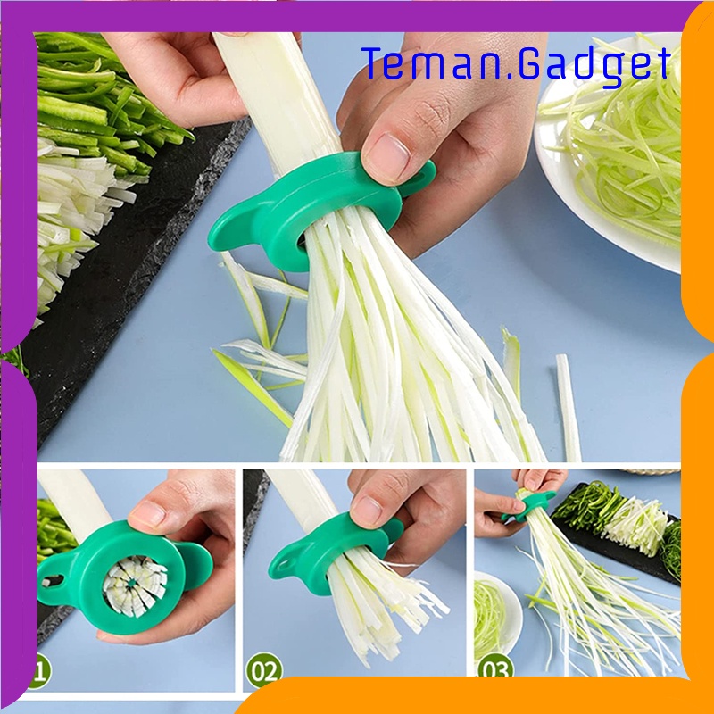 TG -  DPR VISTA Pemotong Daun Bawang Green Onion Slicer Wire Cutter 12 Blade - VIS12