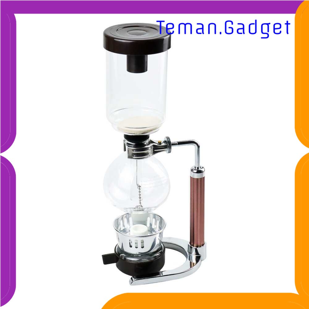 TG - DPR Eworld Japanese Style Siphon Coffee Maker Vacuum Pot 3 Cups - JF99