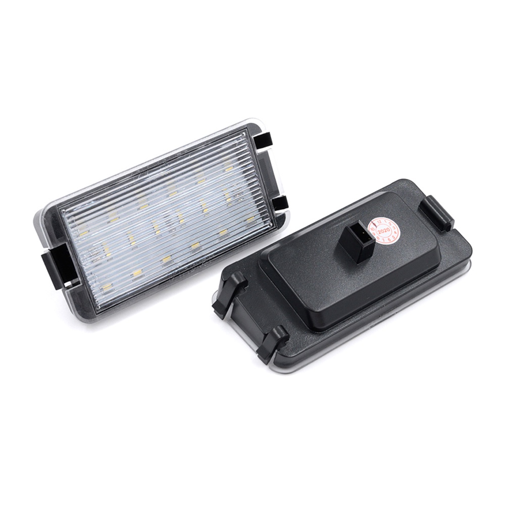 2pcs Lampu Plat Nomor Plat LED Putih Kecerahan Tinggi Lampu Untuk Kursi Altea Arosa Facelift Cordoba Ibiza Leon Toledo