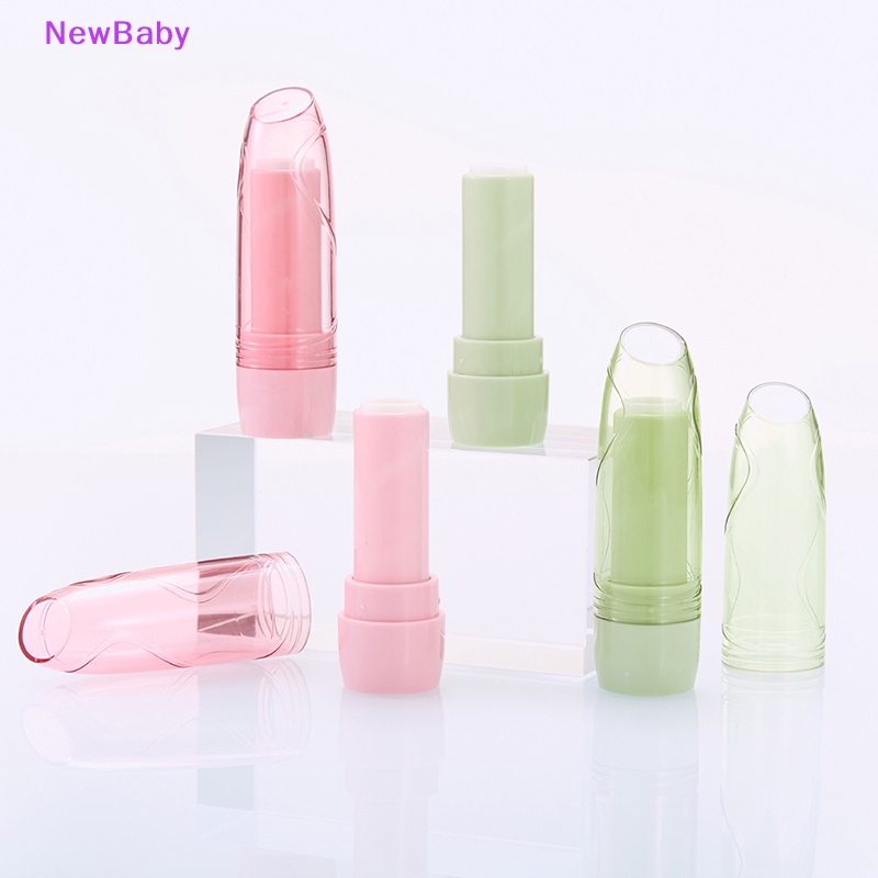 Newbaby 4g Wadah Lip Tube Lip Balm Isi Ulang Wadah Kosmetik Kosong ID