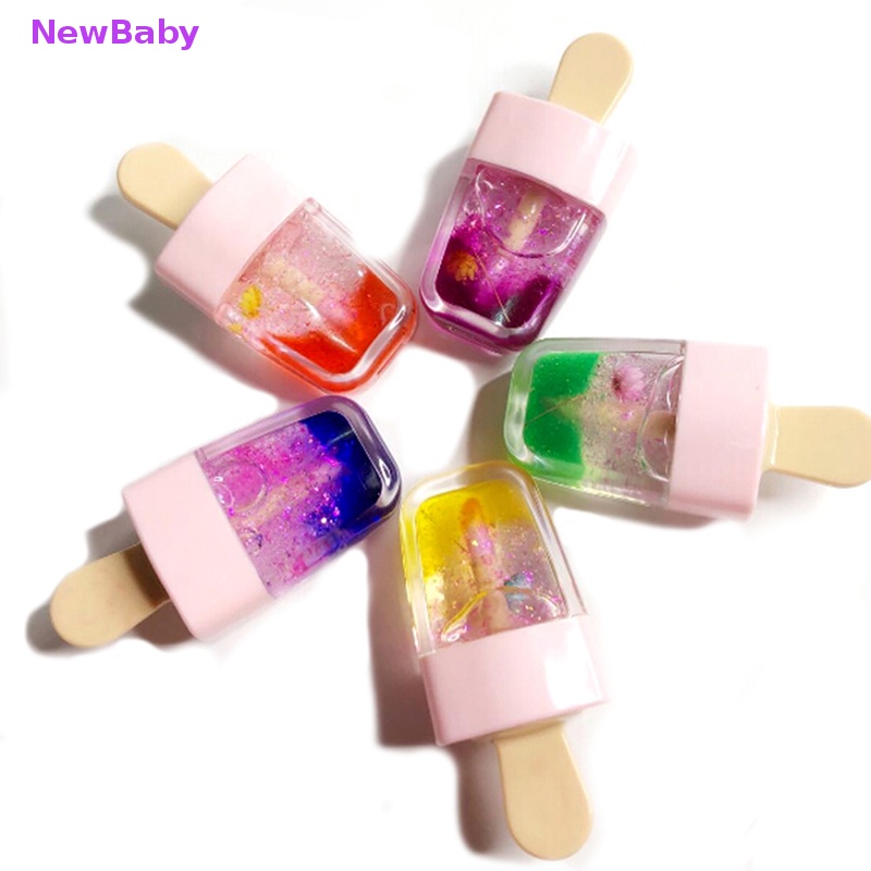 Newbaby Wadah Tabung lip gloss Kosong Bentuk Es Krim girlishness bottle 6ml ID