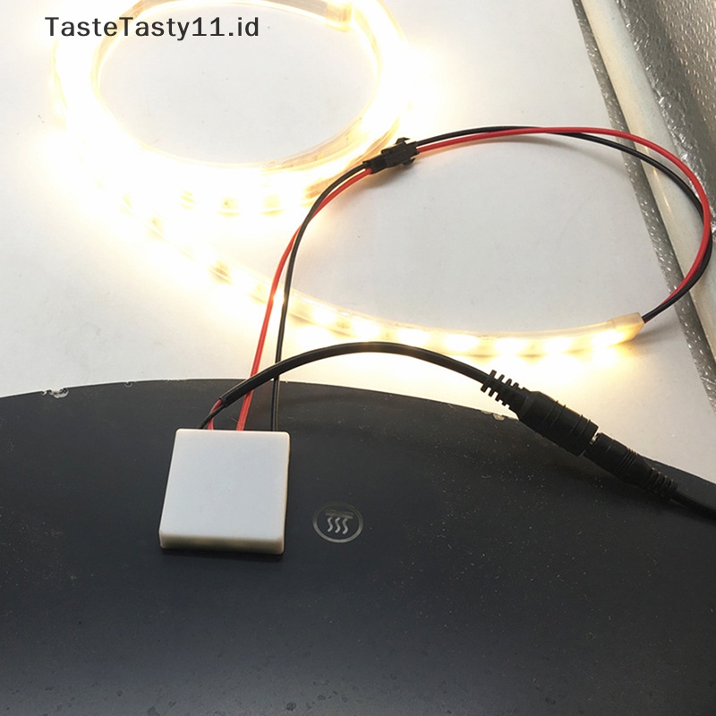 Tastetasty DC12V 3A Waterproof Light Mirror Touch On/Off Saklar Sentuh Untuk Lampu Cermin LED.