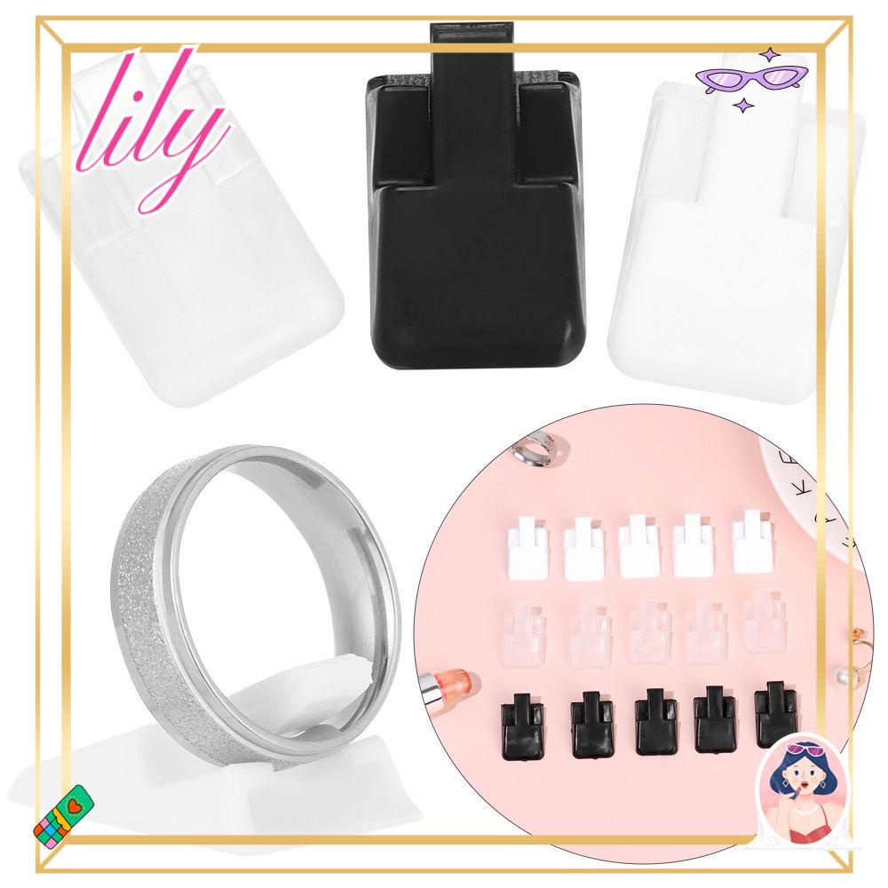 Lily Tempat Cincin Mini Kreatif Rak Penyimpanan Organizer Display Perhiasan