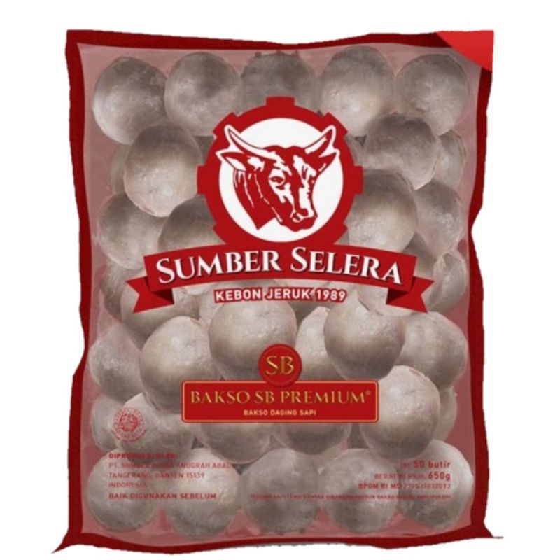 SUMBER SELERA Bakso Premium Isi 50