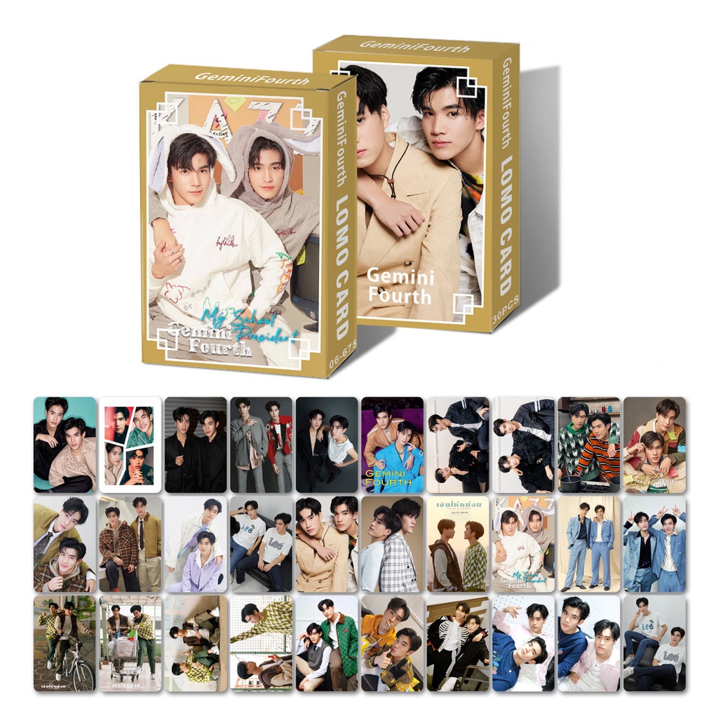 30pcs/box Photocard SKYY Kita Gemini Fourth Lomo Cards Thai Star Postcards