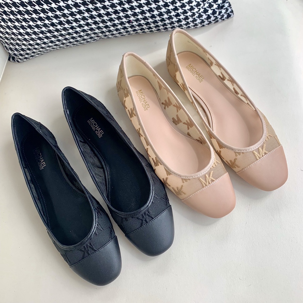 Original 2023 New Michael Kors MK   cutout stitching flat shoes casual shoes