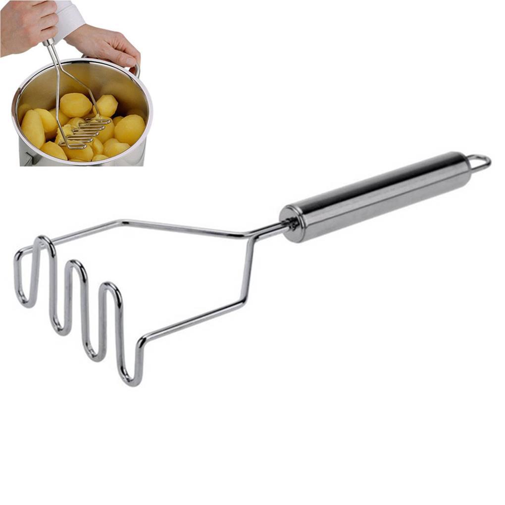Stainless Steel Kitchen Potato Mud Masher Alat Masak Ricer Buah Sayur Pressure Machine Kitchen Gadget