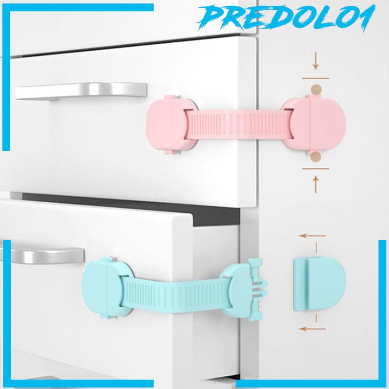 [Predolo1] Baby Proofs Strap Locks Child Proofs Kait Kabinet Untuk Alat Pintu Laci