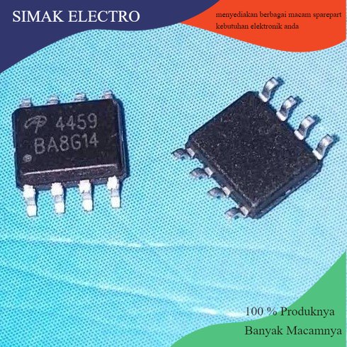4459 AO AO4459 Q4459 P-Channel Mosfet IC SMD 6,5A 30V Sop-8