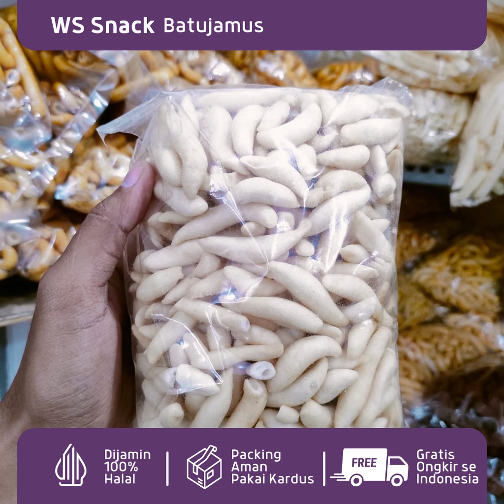 

CENDOL GABUS KEJU 200 gram / 500 gram snack kiloan makanan ringan jajanan cemilan camilan asin gurih murah